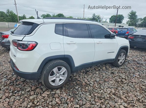 3C4NJDBB9NT235449 2022 JEEP COMPASS White Trasero derecho