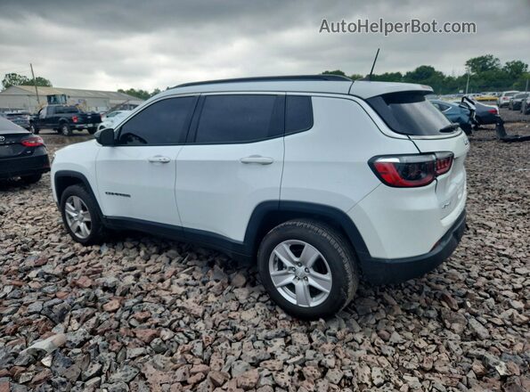 3C4NJDBB9NT235449 2022 JEEP COMPASS White Trasero izquierdo