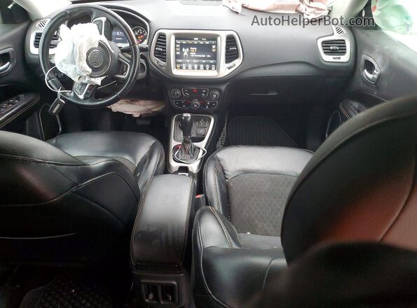 3C4NJDBBXJT392367 2018 JEEP COMPASS White წინა პანელის ხედი
