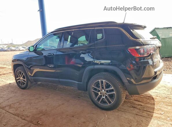 3C4NJDBBXJT458349 2018 JEEP COMPASS Black უკანა მარცხენა
