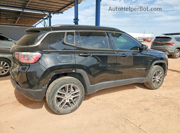 3C4NJDBBXJT458349 2018 JEEP COMPASS Black უკანა მარჯვენა
