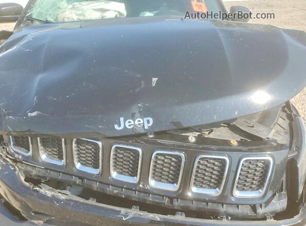3C4NJDBBXJT479329 2018 JEEP COMPASS Black Widok komory silnika