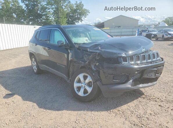 3C4NJDBBXJT479329 2018 JEEP COMPASS Black Przód prawy