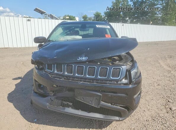 3C4NJDBBXJT479329 2018 JEEP COMPASS Black Widok z przodu