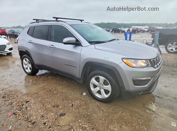 3C4NJDBBXKT592635 2019 JEEP COMPASS Silver Przód prawy