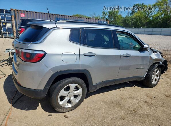 3C4NJDBBXKT714393 2019 JEEP COMPASS Silver Հետևի աջ