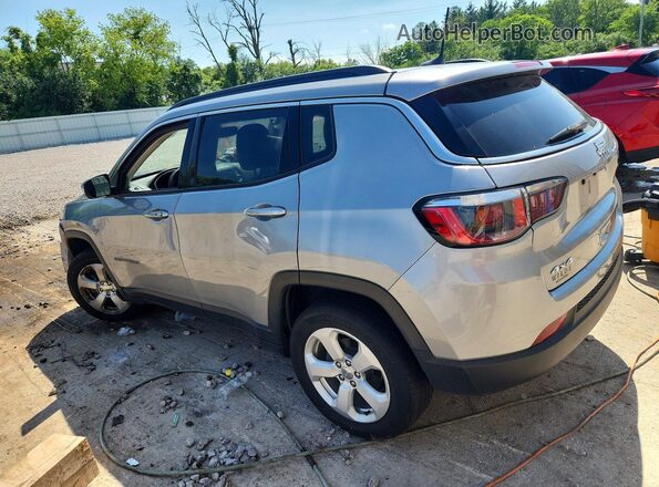 3C4NJDBBXKT714393 2019 JEEP COMPASS Silver Հետևի ձախ