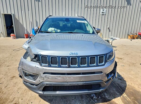 3C4NJDBBXKT714393 2019 JEEP COMPASS Silver Դիմացի տեսք