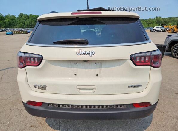 3C4NJDBBXKT776585 2019 JEEP COMPASS Белый Вид сзади