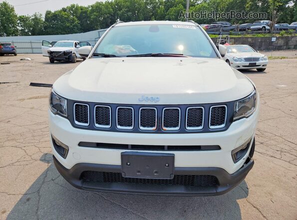 3C4NJDBBXKT776585 2019 JEEP COMPASS Белый Вид спереди