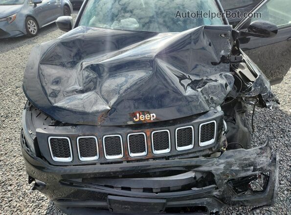 3C4NJDBBXKT847705 2019 JEEP COMPASS Black Widok komory silnika