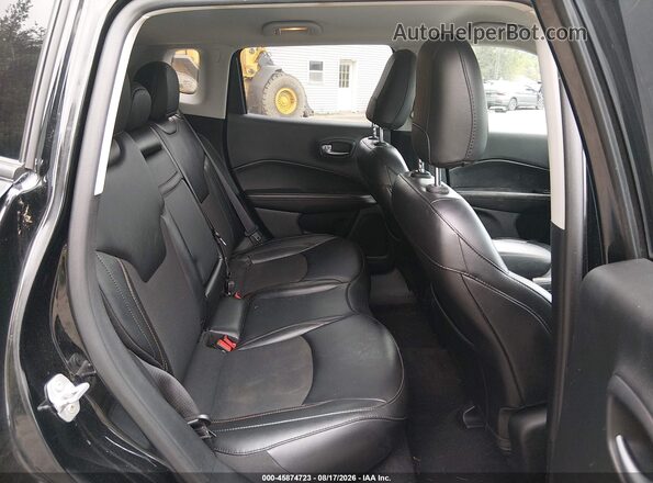 3C4NJDBBXLT105127 2020 JEEP COMPASS Black VIN კოდის სტიკერის ხედი