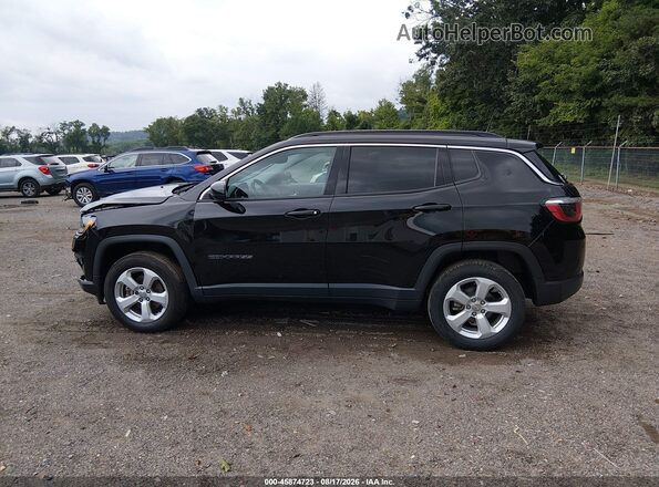 3C4NJDBBXLT105127 2020 JEEP COMPASS Black სალონის 360-გრადუსიანი ხედი