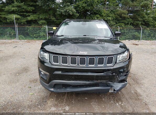 3C4NJDBBXLT105127 2020 JEEP COMPASS Black ხელსაწყოთა პანელის ხედი