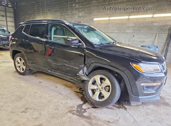 3C4NJDBBXLT129928 2020 JEEP COMPASS Black Передня права чверть