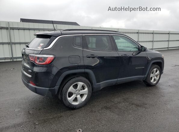 3C4NJDBBXLT224327 2020 JEEP COMPASS Black Trasero derecho
