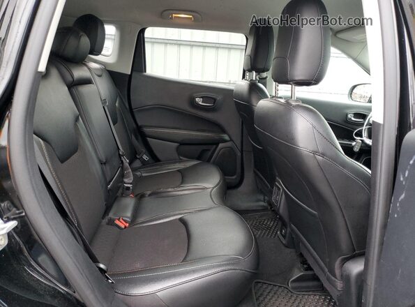 3C4NJDBBXLT224327 2020 JEEP COMPASS Black Vista interior trasera