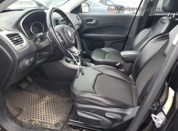 3C4NJDBBXLT224327 2020 JEEP COMPASS Black Vista interior delantera