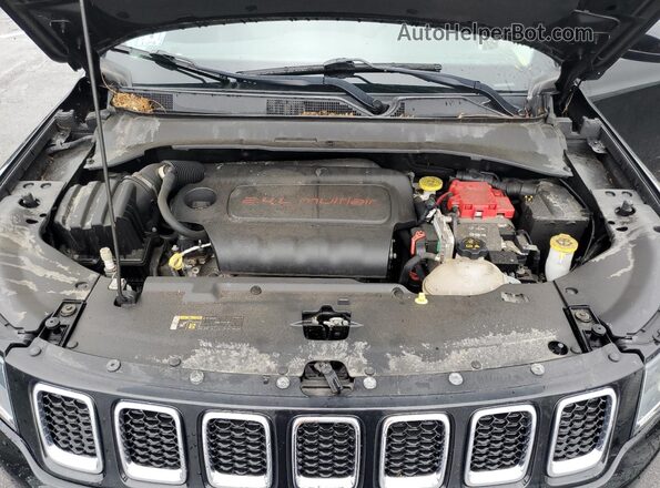 3C4NJDBBXLT224327 2020 JEEP COMPASS Black Vista del compartimento del motor