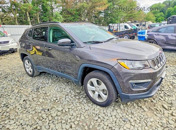 3C4NJDBBXMT547603 2021 JEEP COMPASS Gray Передня права чверть