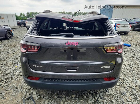 3C4NJDBBXMT547603 2021 JEEP COMPASS Gray Вид ззаду