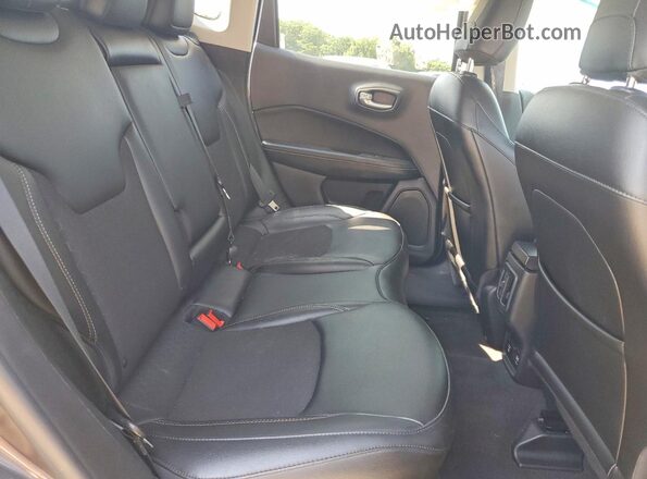 3C4NJDBBXMT558052 2021 JEEP COMPASS Gray Вид задньої частини салону