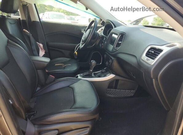 3C4NJDBBXMT558052 2021 JEEP COMPASS Gray Вид салону спереду
