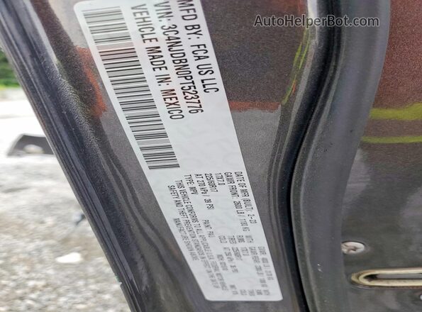 3C4NJDBN0PT523776 2023 JEEP COMPASS Gray VIN կոդի պիտակի տեսք