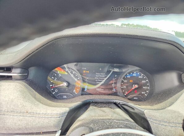 3C4NJDBN0ST503665 2025 JEEP COMPASS Silver Instrument cluster view