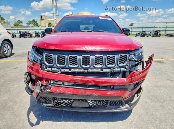 3C4NJDBN0ST568189 2025 JEEP COMPASS Red Vista frontal