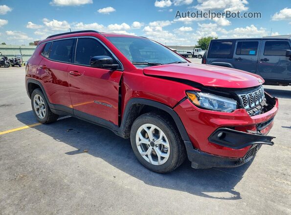 3C4NJDBN0ST568189 2025 JEEP COMPASS Red Delantero derecho