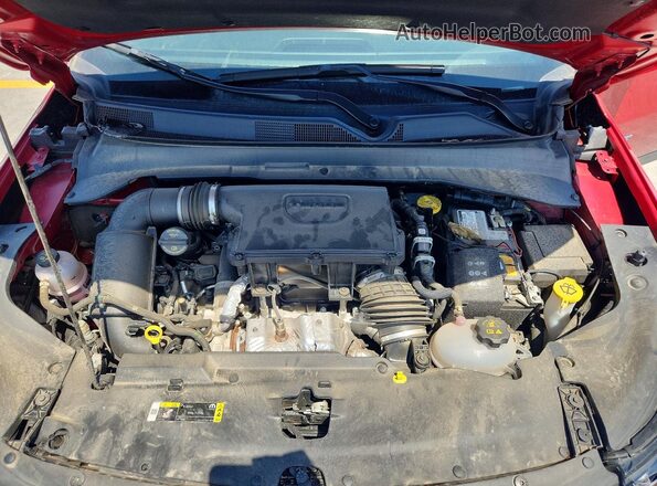 3C4NJDBN0ST568189 2025 JEEP COMPASS Red Vista del compartimento del motor