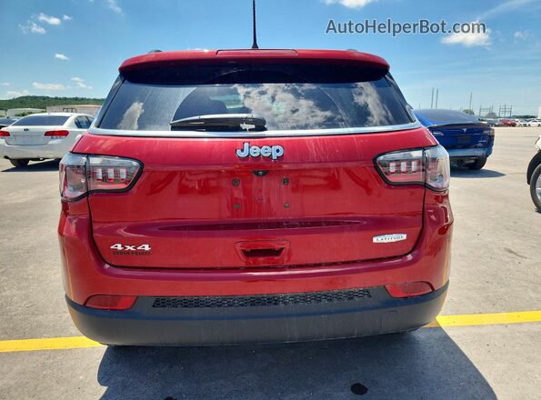 3C4NJDBN0ST568189 2025 JEEP COMPASS Red Vista trasera
