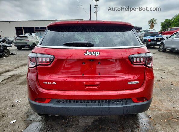 3C4NJDBN0ST619254 2025 JEEP COMPASS Red Rear view