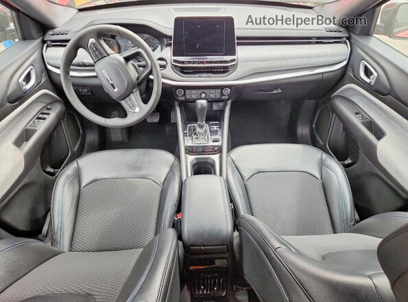 3C4NJDBN0ST619254 2025 JEEP COMPASS Red Dashboard view