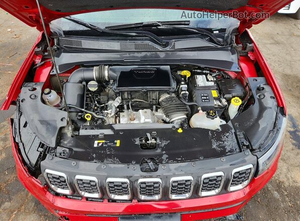 3C4NJDBN0ST619254 2025 JEEP COMPASS Red Engine compartment view
