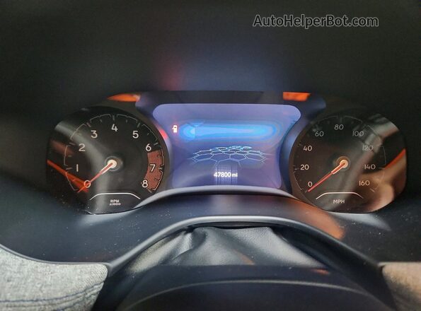 3C4NJDBN1RT138567 2024 JEEP COMPASS White Instrument cluster view