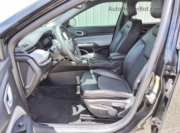 3C4NJDBN2RT163770 2024 JEEP COMPASS Black Widok wnętrza z przodu
