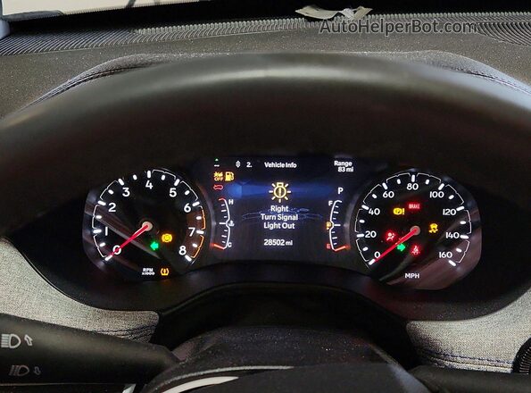 3C4NJDBN2ST590842 2025 JEEP COMPASS Black ხელსაწყოთა პანელის ხედი