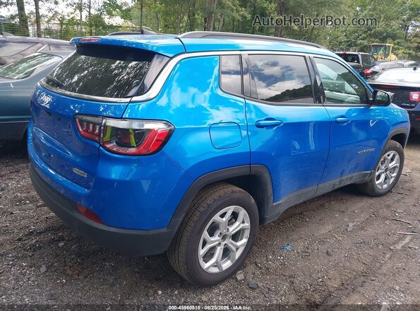 3C4NJDBN2ST593885 2025 JEEP COMPASS Blue Rear right