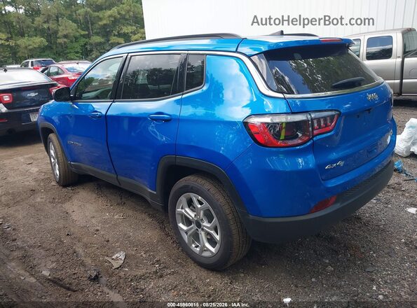 3C4NJDBN2ST593885 2025 JEEP COMPASS Blue Rear left