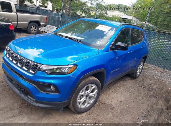 3C4NJDBN2ST593885 2025 JEEP COMPASS Blue Front left
