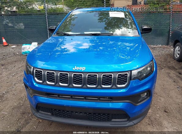 3C4NJDBN2ST593885 2025 JEEP COMPASS Blue Front view