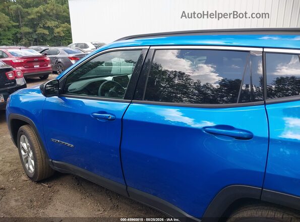 3C4NJDBN2ST593885 2025 JEEP COMPASS Blue 360 interior view