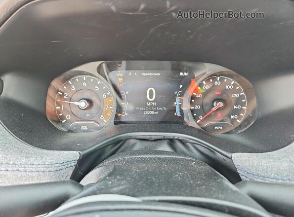 3C4NJDBN3RT113945 2024 JEEP COMPASS Silver Вид щитка приладів