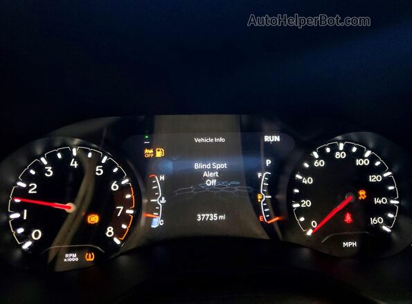 3C4NJDBN3RT603494 2024 JEEP COMPASS Silver Widok zestawu wskaźników