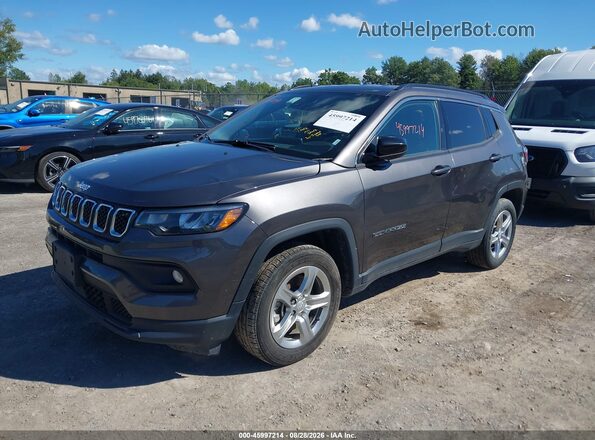 3C4NJDBN3RT603916 2024 JEEP COMPASS Gray Առջևի ձախ երեք քառորդ տեսարան