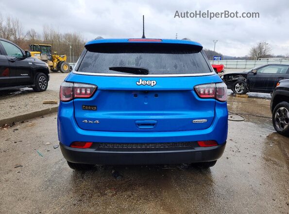 3C4NJDBN3ST527751 2025 JEEP COMPASS Blue უკანა ხედი