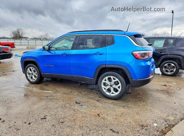 3C4NJDBN3ST527751 2025 JEEP COMPASS Blue უკანა მარცხენა