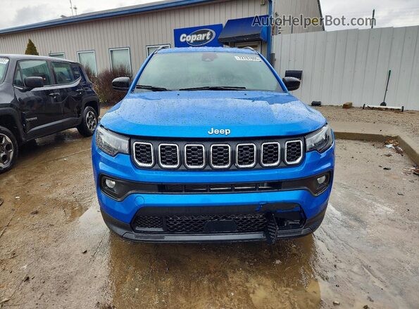 3C4NJDBN3ST527751 2025 JEEP COMPASS Blue წინა ხედი
